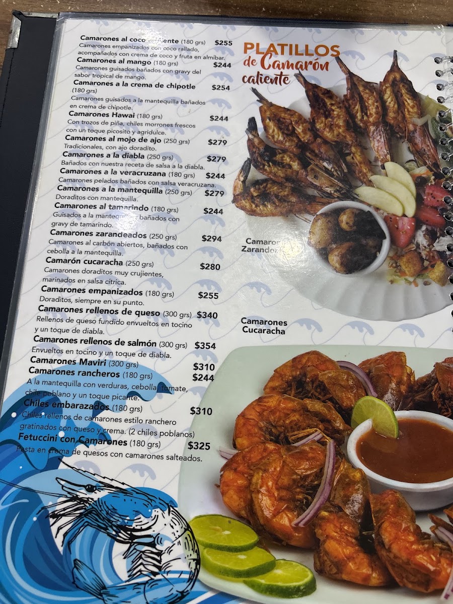Menu - El Camarón Guasaveño, AguascalientesPhoto 4