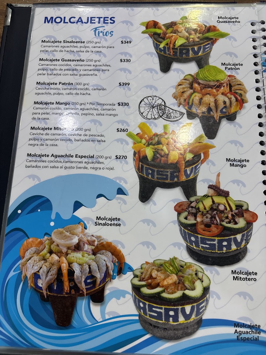 Menu - El Camarón Guasaveño, AguascalientesPhoto 7