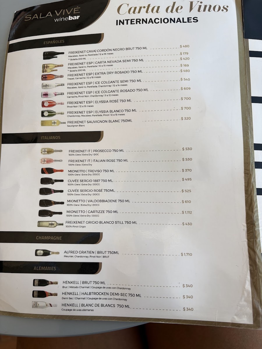 Menu - Freixenet Wine BarPhoto 4