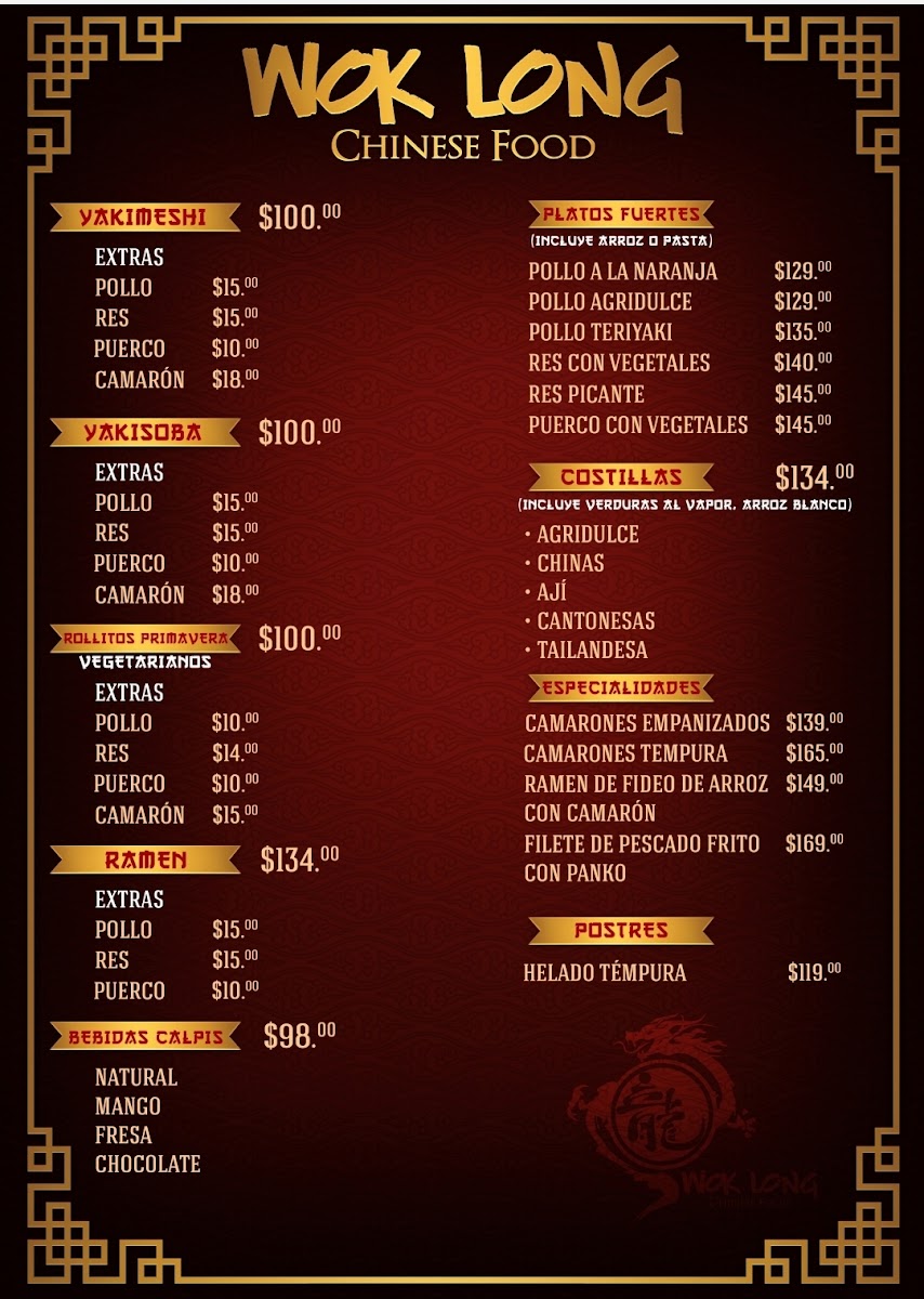 Menu - Hacienda La PastoraPhoto 2