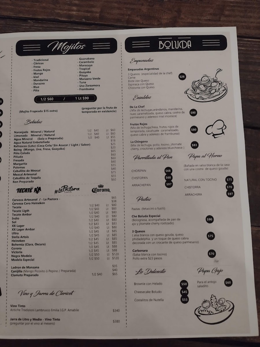 Menu - Hacienda La PastoraPhoto 4