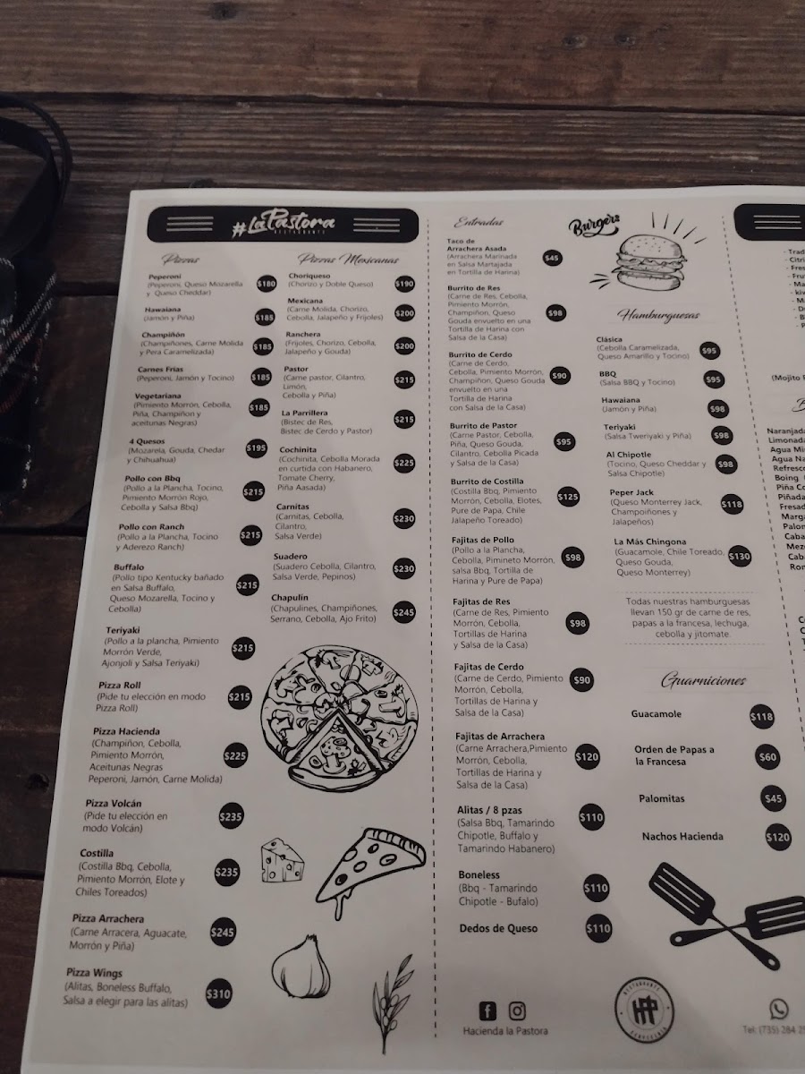 Menu - Hacienda La PastoraPhoto 8