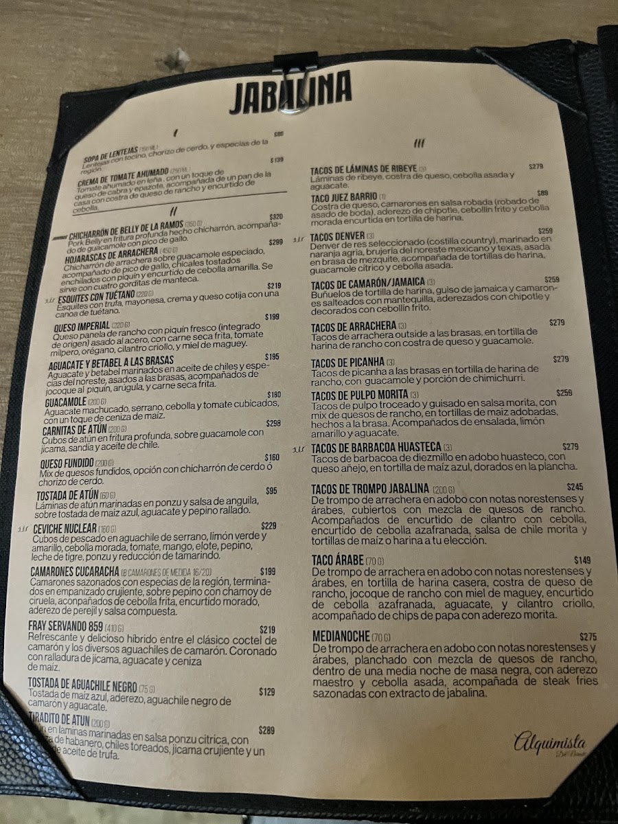 Menu - JabalinaPhoto 5