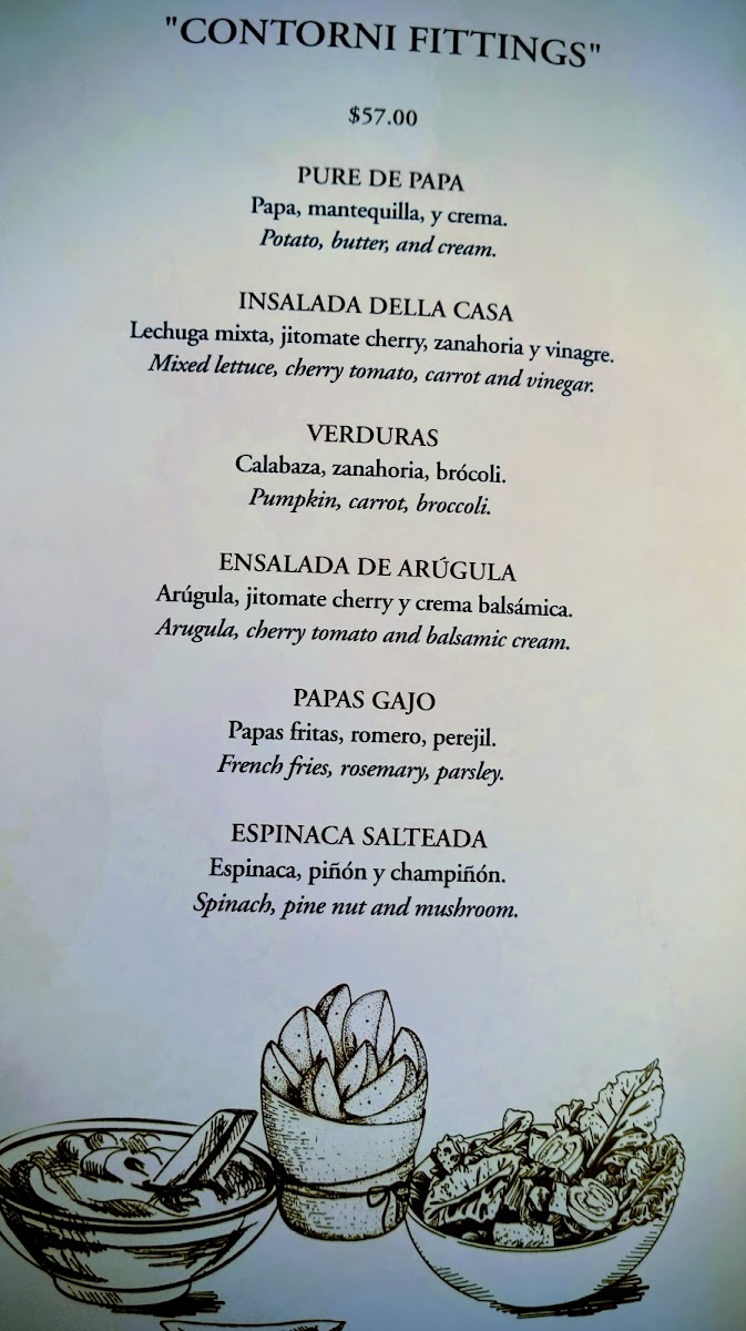 Menu - La Caneva De AndreaPhoto 2