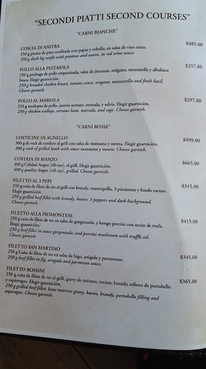 Menu - La Caneva De AndreaPhoto 4
