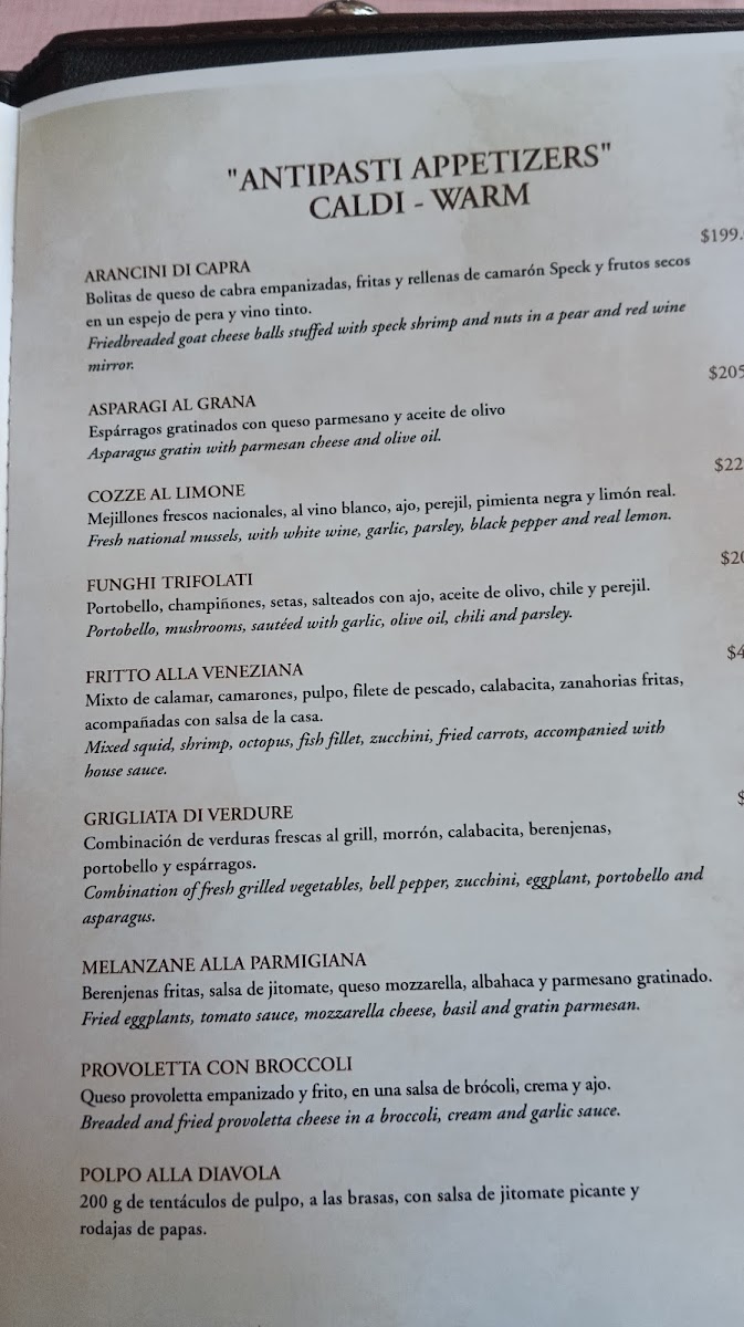 Menu - La Caneva De AndreaPhoto 9