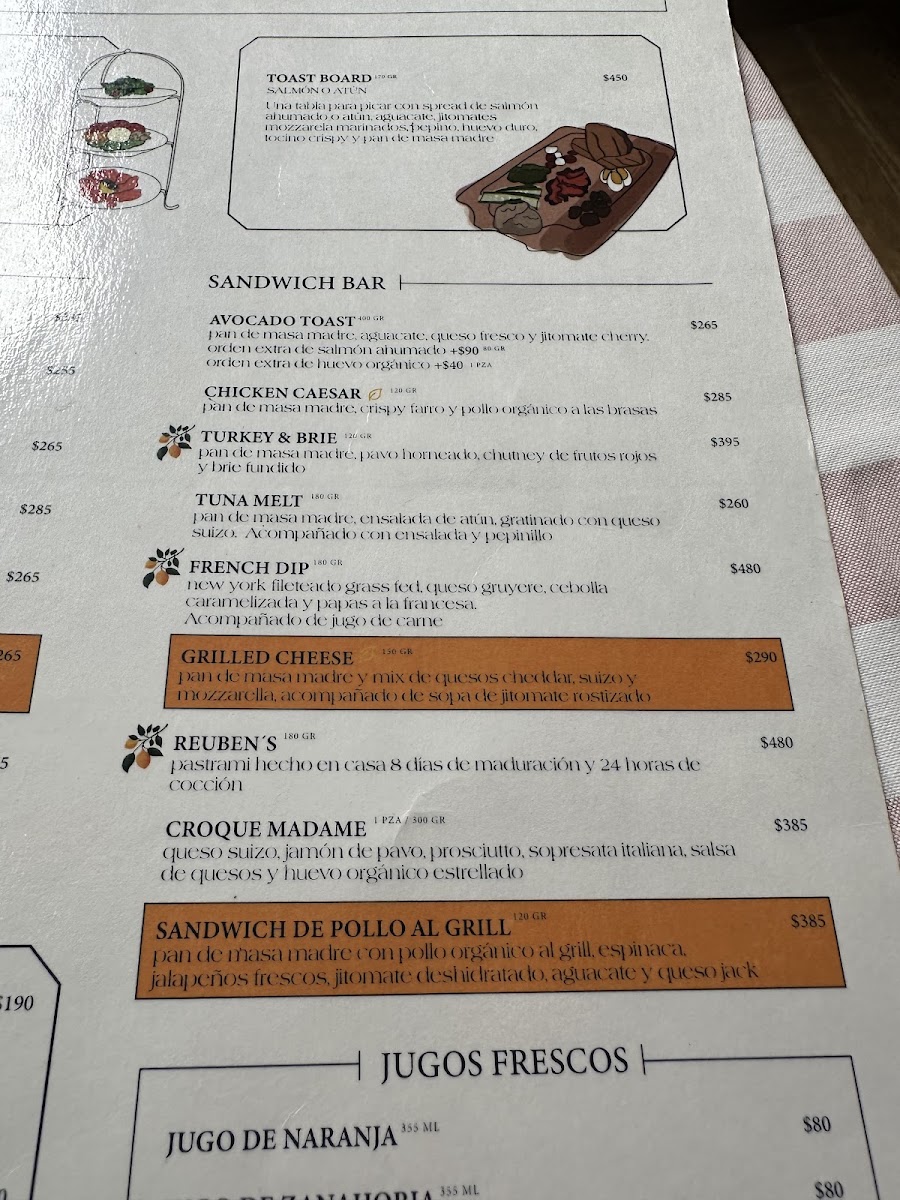 Menu - Mandolina PolancoPhoto 4