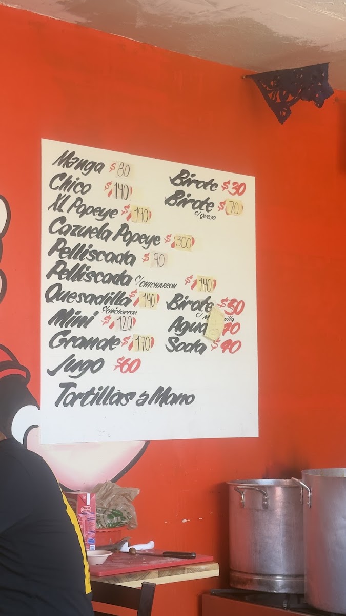 Menu - Menuderia El PopeyePhoto 4
