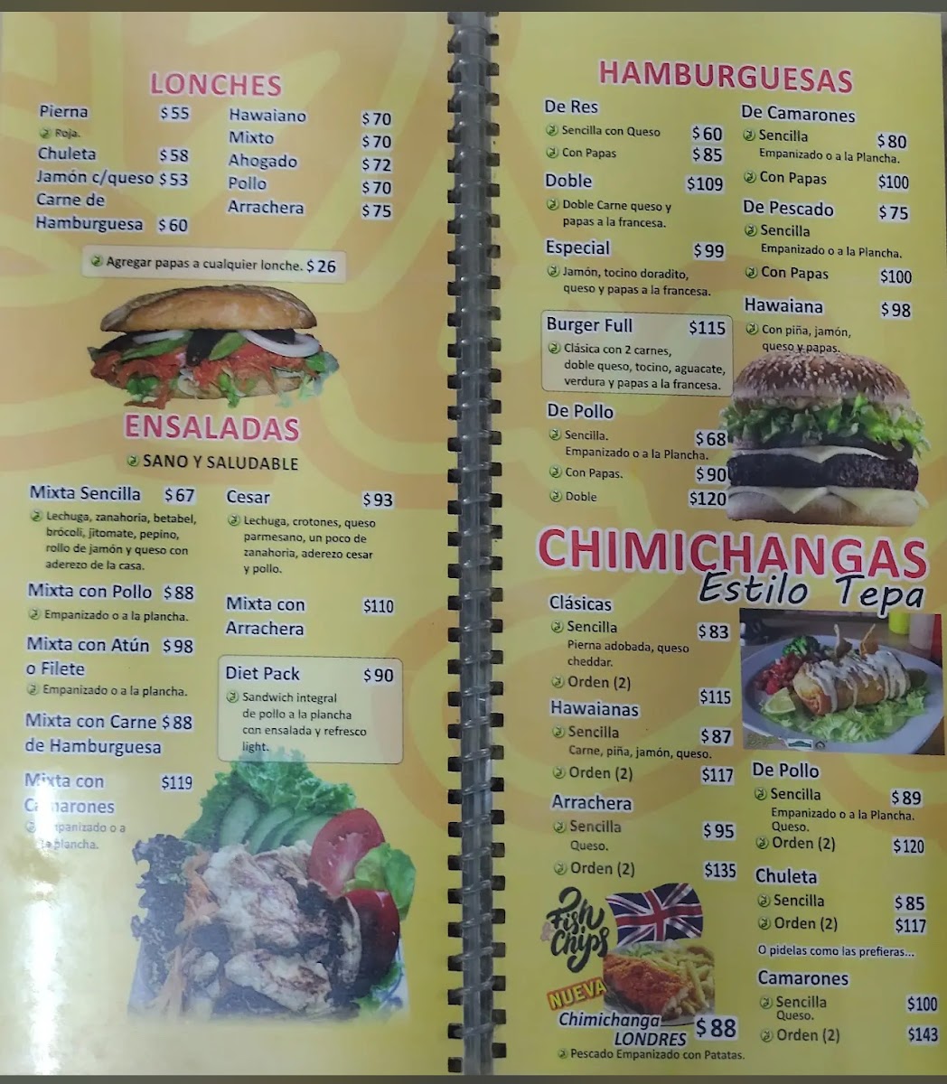 Menu - Yuyos (El Original)Photo 1
