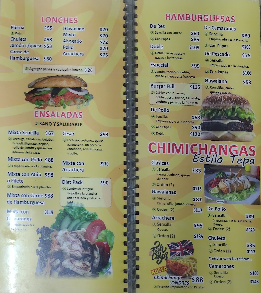 Menu - Yuyos (El Original)Photo 2